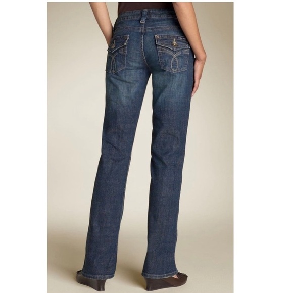 [Calvin Klein] Classic Lean Bootcut Stretch Jeans - Picture 6 of 7